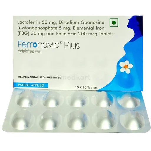 ferronomic plus tablet 10's